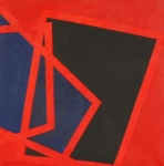 Decostruttivo rosso blu nero (cod. 258)